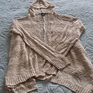 Rue 21  open hooded cardigan